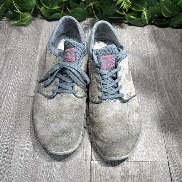 Nike SB Stefan Janoski Air Max Blue Graphite Suede Skateboard Mens Size 11.5 - Picture 2 of 9